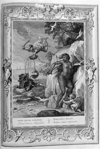 Perseus rettet Andromeda von Bernard Picart