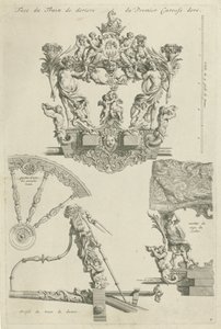 Staatskutsche des Herzogs von Ossuna, 1713 von Bernard Picart