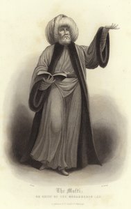 Der Mufti oder Oberhaupt des Mohammedanischen Rechts von Bernard Picart