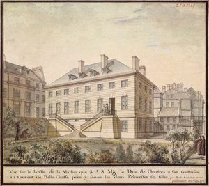 Der Pavillon in Bellechasse, 1778 von Bernard Poyet