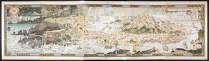 Eine alte Karte von Feenland von Bernard Sleigh