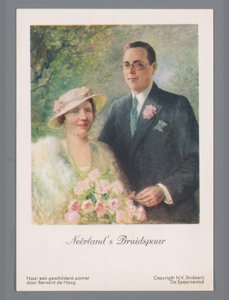 Niederländisches Brautpaar von Bernard de Hoog
