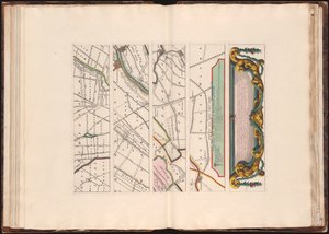 Neue Karte des Landes von Utrecht nach der Ordnung der Ed. Mog. Herren Staaten ... vermessen und kartiert, durch Bernard du Roy, Ingenieur; G. Hoet del. ornam.; T. Doesburgh sculps