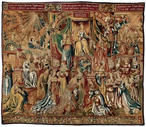 Justitia (Gerechtigkeit) aus Los Honores von Bernard van Orley