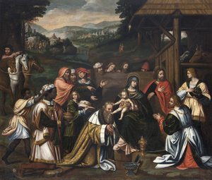 Anbetung der Könige von Bernardino Luini