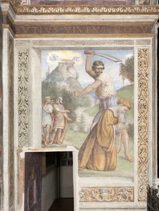 Enthauptung der Heiligen Katharina von Alexandria, Besozzi-Kapelle von Bernardino Luini
