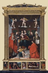 Heilige Konversation, Pala Raimondi von Bernardino Luini