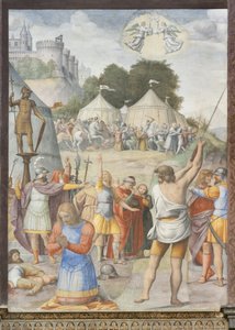Martyrium des Heiligen Mauritius von Bernardino Luini