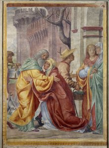 Begegnung von St. Anna und St. Joachim an der goldenen Tür
