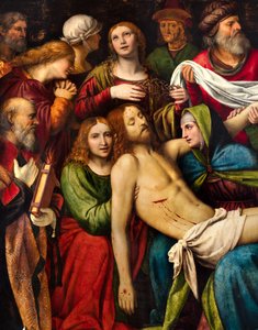 Mailand, Kirche San Giorgio al Palazzo, Bernardino Luini, Kreuzabnahme von Bernardino Luini