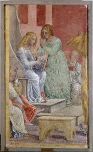 Die Kindheit der Jungfrau Maria im Tempel von Bernardino Luini