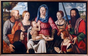 Jungfrau und Kind von Bernardino Luini