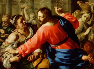 Christus reinigt den Tempel, ca. 1655
