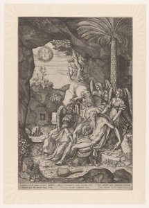 Der heilige Antonius entdeckt den Körper des heiligen Paulus des Eremiten