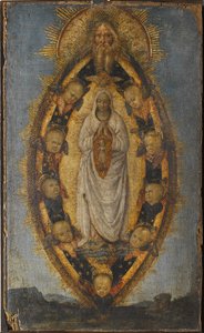 Die Unbefleckte Empfängnis von Bernardino di Betto (School of) Pinturicchio
