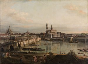 Blick auf Dresden