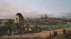 München von Heidhausen aus von Bernardo Bellotto