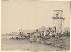 Der Turm von Marghera von Bernardo Bellotto