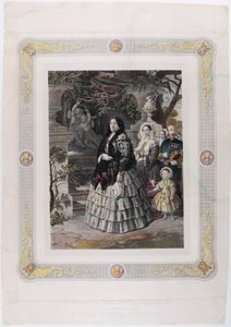 Ihre Majestät die Königin Isabel II. und ihre erhabene Tochter Ihre Hoheit die Prinzessin von As
