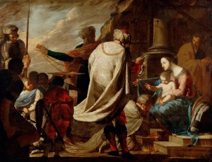 Anbetung der Könige von Bernardo Cavallino