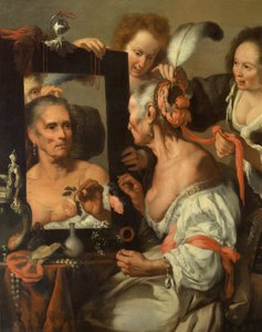 Allegorie der Vergänglichkeit (Alte Kokette)