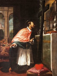 Hl. Karl Borromäus, Kirche der Kapuziner, Sarzana, Italien