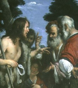 Die Predigt des Heiligen Johannes des Täufers, ca. 1644