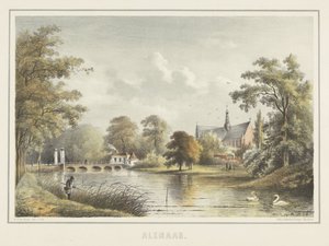 Ansicht von Alkmaar mit der Grote Kerk