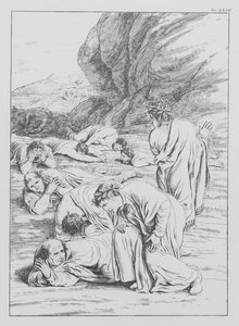 Dantes Göttliche Komödie, Purgatorio (Fegefeuer), Platte XXVIII von Bernhard Schuler