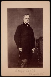 Porträt von George Catlin 1796-1872, ca. 1867