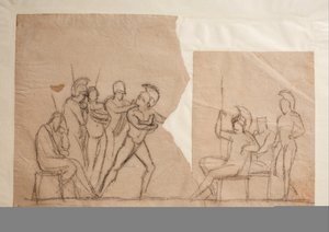 Agamemnons Kampf mit Achilles von Bertel Thorvaldsen