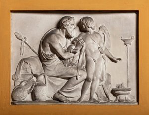 Amor von Anacreon, Winter von Bertel Thorvaldsen