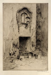 Lumpensammlerladen, Florenz von Bertha E. Jaques