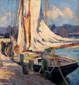 Kai-Szene, Gloucester von Bertha Eversfield Perrie