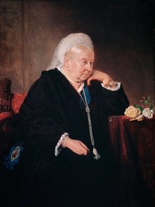 Porträt von Königin Victoria von Bertha Muller
