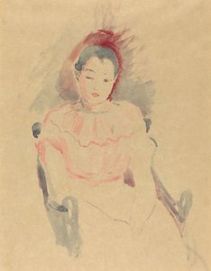 Sitzendes Mädchen, 1894