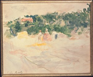 La moisson à Bougival, 1882 von Berthe Morisot