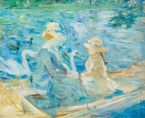 Am See im Bois de Boulogne, ca. 1884