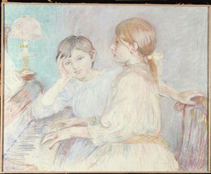 Das Klavier, 1888 von Berthe Morisot
