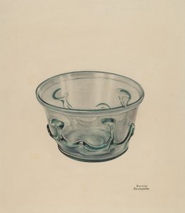 Glasschale von Beverly Chichester