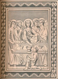 Christus und Heilige, 12. Jahrhundert, 1849