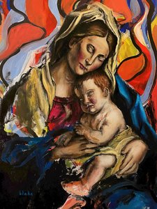 Madonna und Kind von Blake Munch