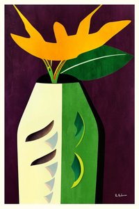 Modernes Blumen-Stillleben
