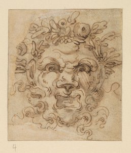 Groteske Maske von Bolognese School
