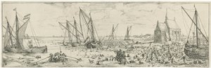 Gescheiterter Angriff auf Fort Kallo, 1638 von Bonaventura Peeters (I)