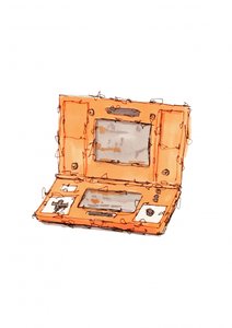 Retro-Handheld-Spielskizze
