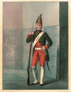 Grenadier des Ismailowsky-Regiments 1762, Ende 1830er
