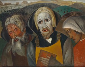 Vasili Kachalov als Zar Fjodor Ioannowitsch, 1923