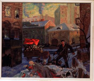 Oktober 1917 in Petrograd