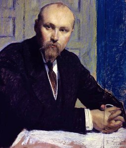 Porträt von Nikolay Rerich (1874-1947), 1913